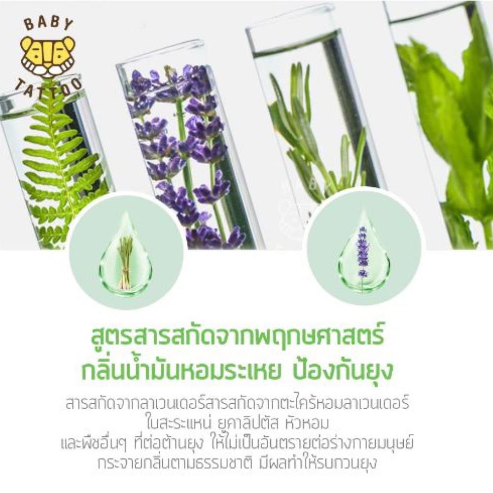 สติกเกอร์กันยุง BABY TATTOO มะนาว1กล่อง_3