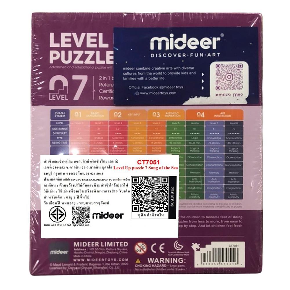 จิ๊กซอว์ MIDEER SONG SEA CT7051_5