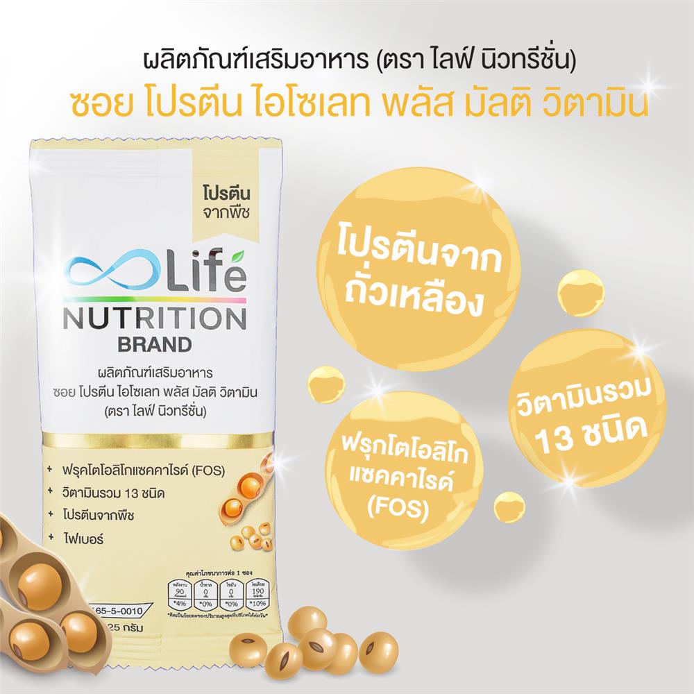 ผลิตภัณฑ์เสริมอาหาร แพลนต์โปรตีน Life Nutrition0SOPEPB30_6