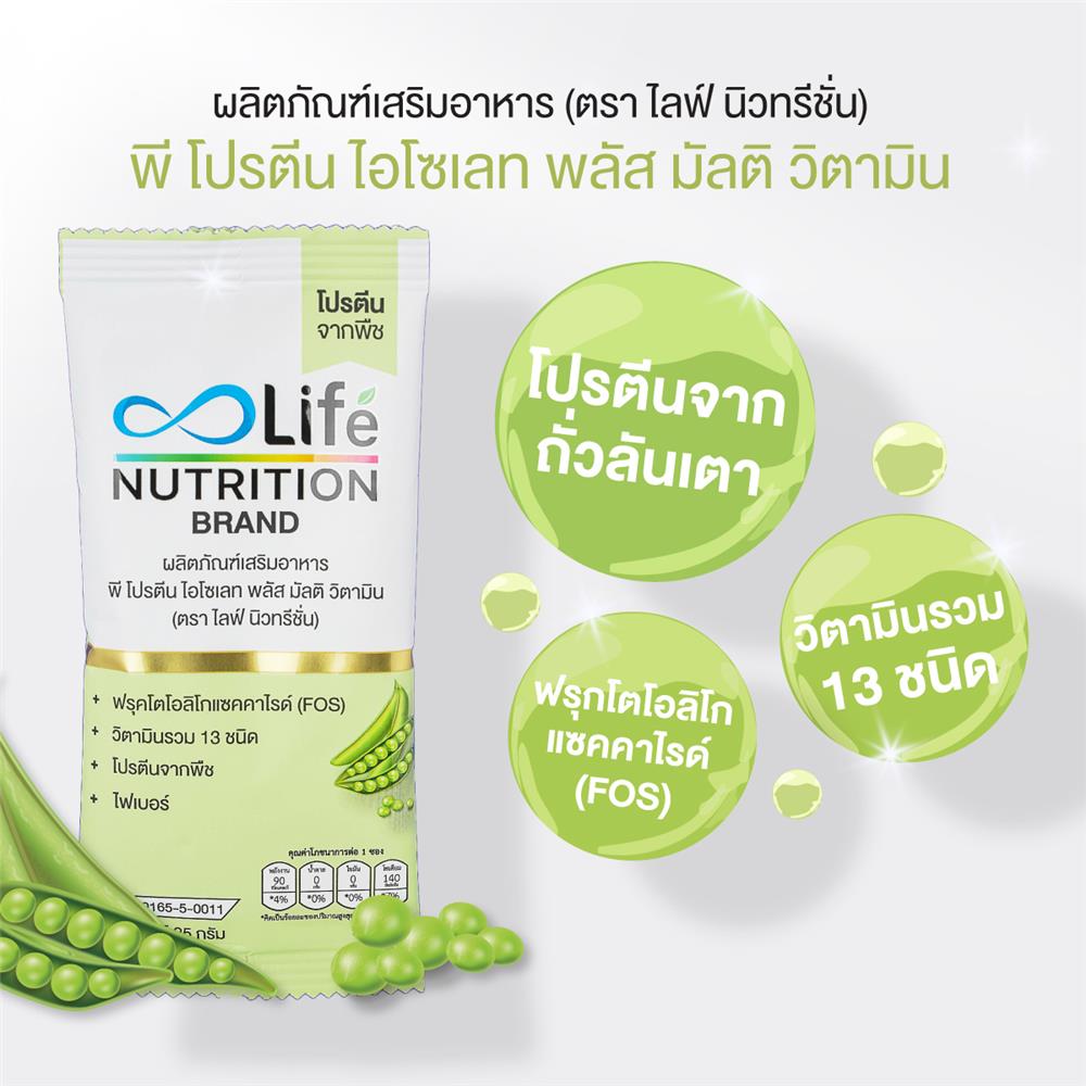 ผลิตภัณฑ์เสริมอาหาร แพลนต์โปรตีน Life Nutrition0SOPEPB30_7