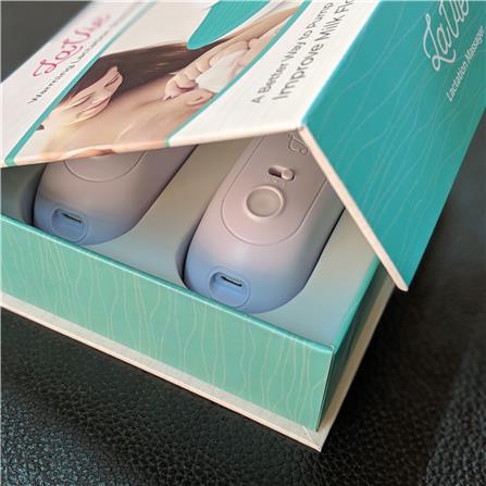 อุปกรณ์นวดอุ่นกระตุ้นน้ำนม LAVIE สีเขียวฟ้า_6