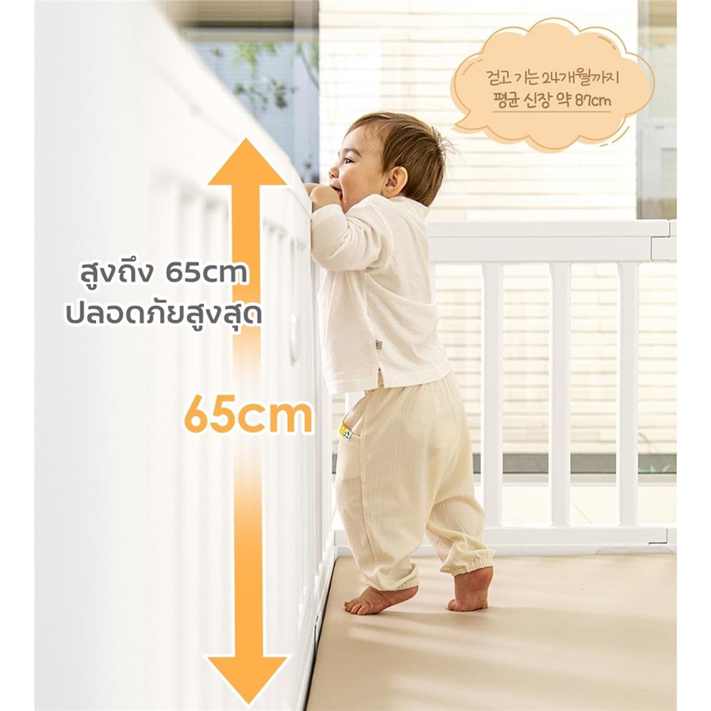 คอกกั้นเด็ก PARKLON NR190B 130X190X65CM_2