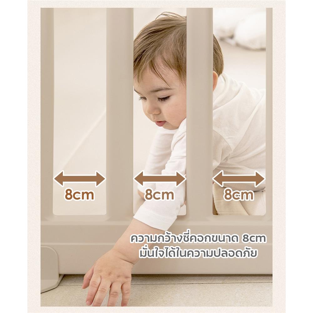 คอกกั้นเด็ก PARKLON NR190B 130X190X65CM_4