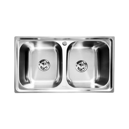 อ่างล้างจานฝังสเตนเลส