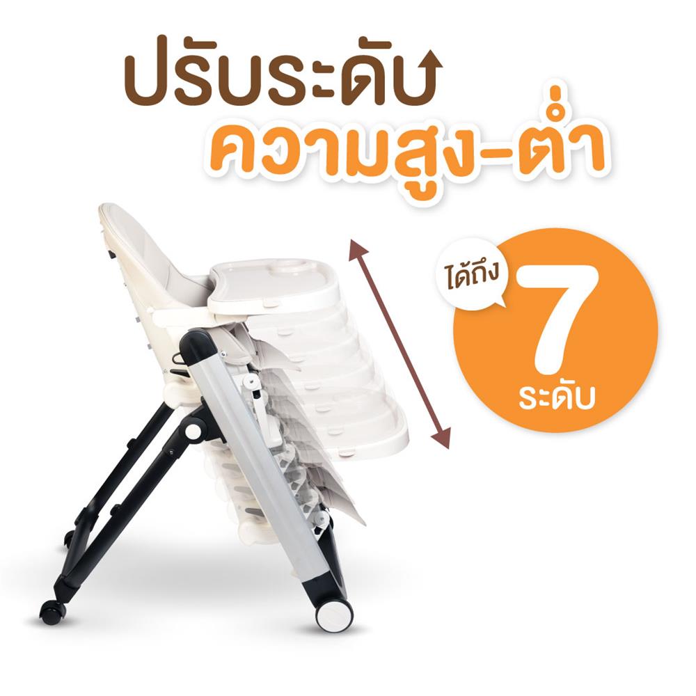 เก้าอี้ทานอาหารเด็ก SAKER0114 Grey_2