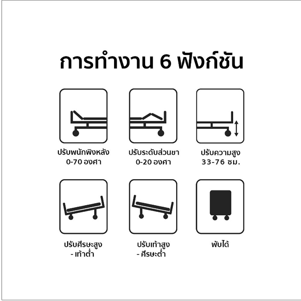 เตียงผู้ป่วยไฟฟ้า EAZYCARE EZC-Elite_4