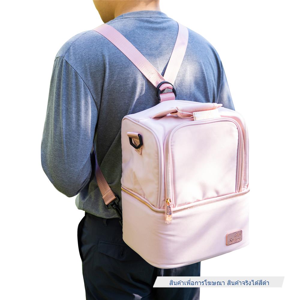 กระเป๋าเก็บความเย็น2ชั้น SAKER0175 ดำ_5
