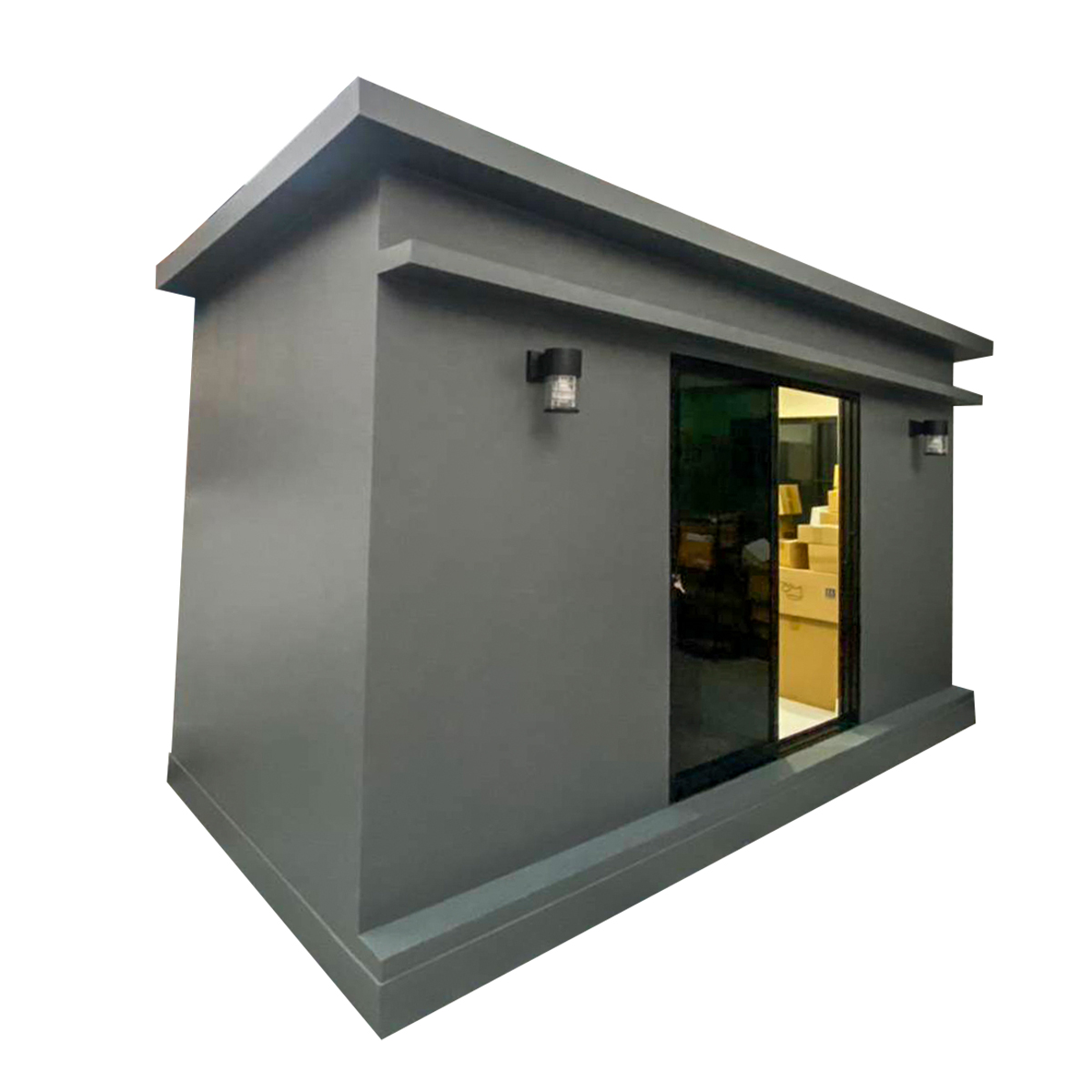 ห้องเก็บของสำเร็จรูป T.C. Grandhome แบบ 1 โมเดิร์น ขนาด 1.5x4 เมตร ทรงยาวประหยัดพื้นที่