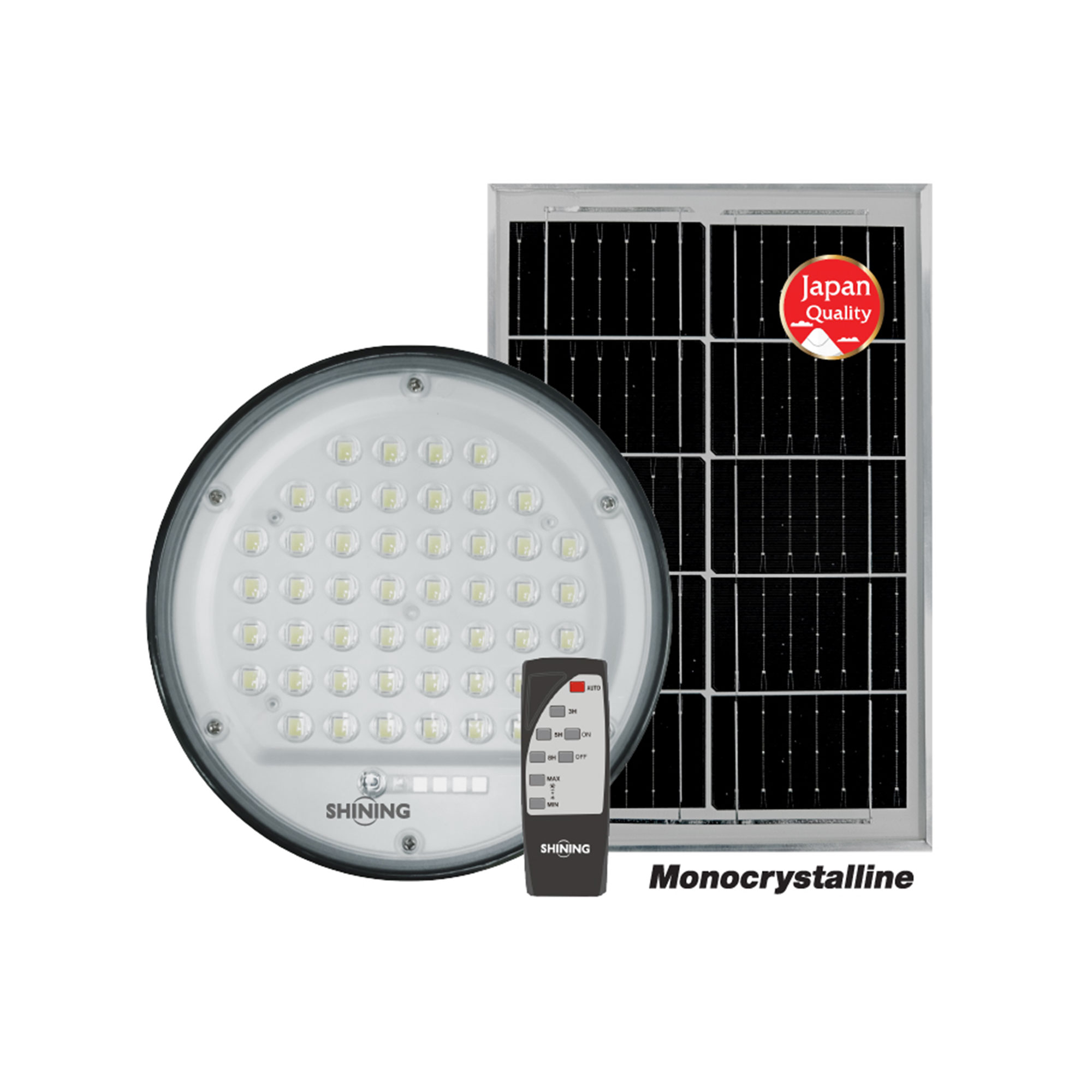 ไฟจัดสวน SOLAR SHINING S-LB15065C-1SL 150 วัตต์ DAYLIGHT สีดำ