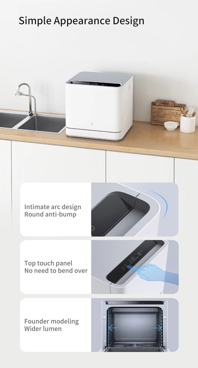 เครื่องล้างจานตั้งโต๊ะ XIAOMI DISHWASHER WHT