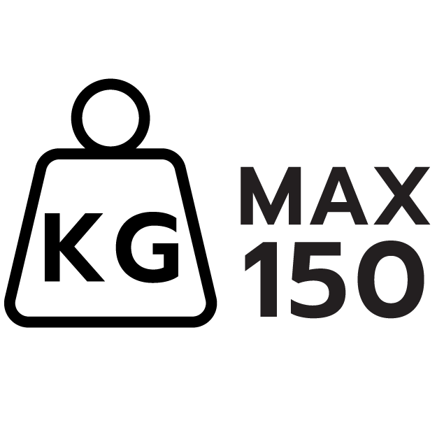 การรับน้ำหนัก 150