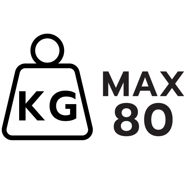 การรับน้ำหนัก 80
