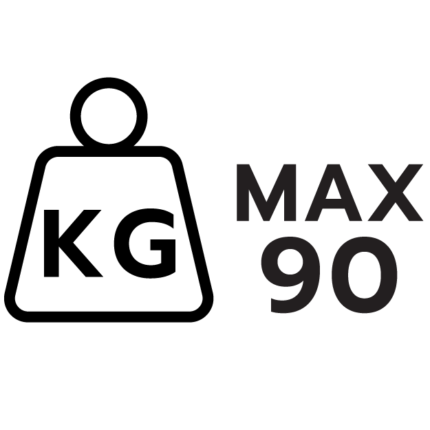 การรับน้ำหนัก 90