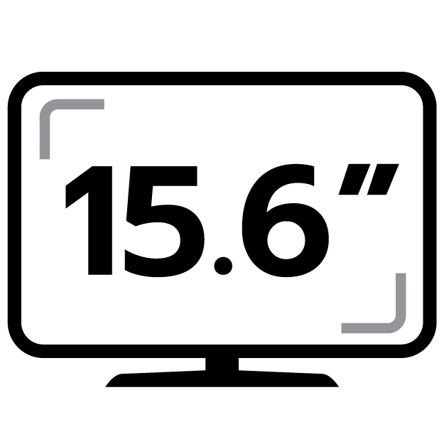 ขนาดหน้าจอ 15.6 นิ้ว