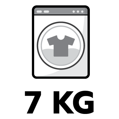 ความจุในการซัก 7 กก.