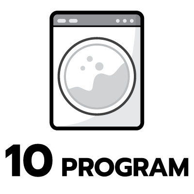 โปรแกรมการซัก 10