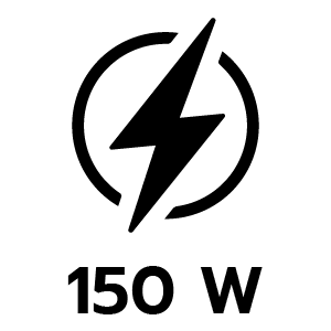 กำลังไฟ 150 วัตต์