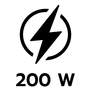 กำลังไฟ 200 วัตต์