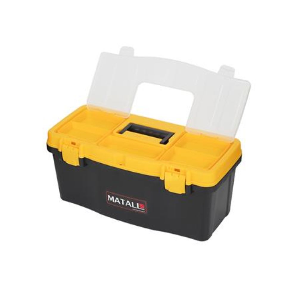 HOMEPRO MATALL TOOL BOX PROFESSIONAL HL3078-F 19 PLASTIC W48.5XD23.5XH24.5 CM BLACK/YELLOW