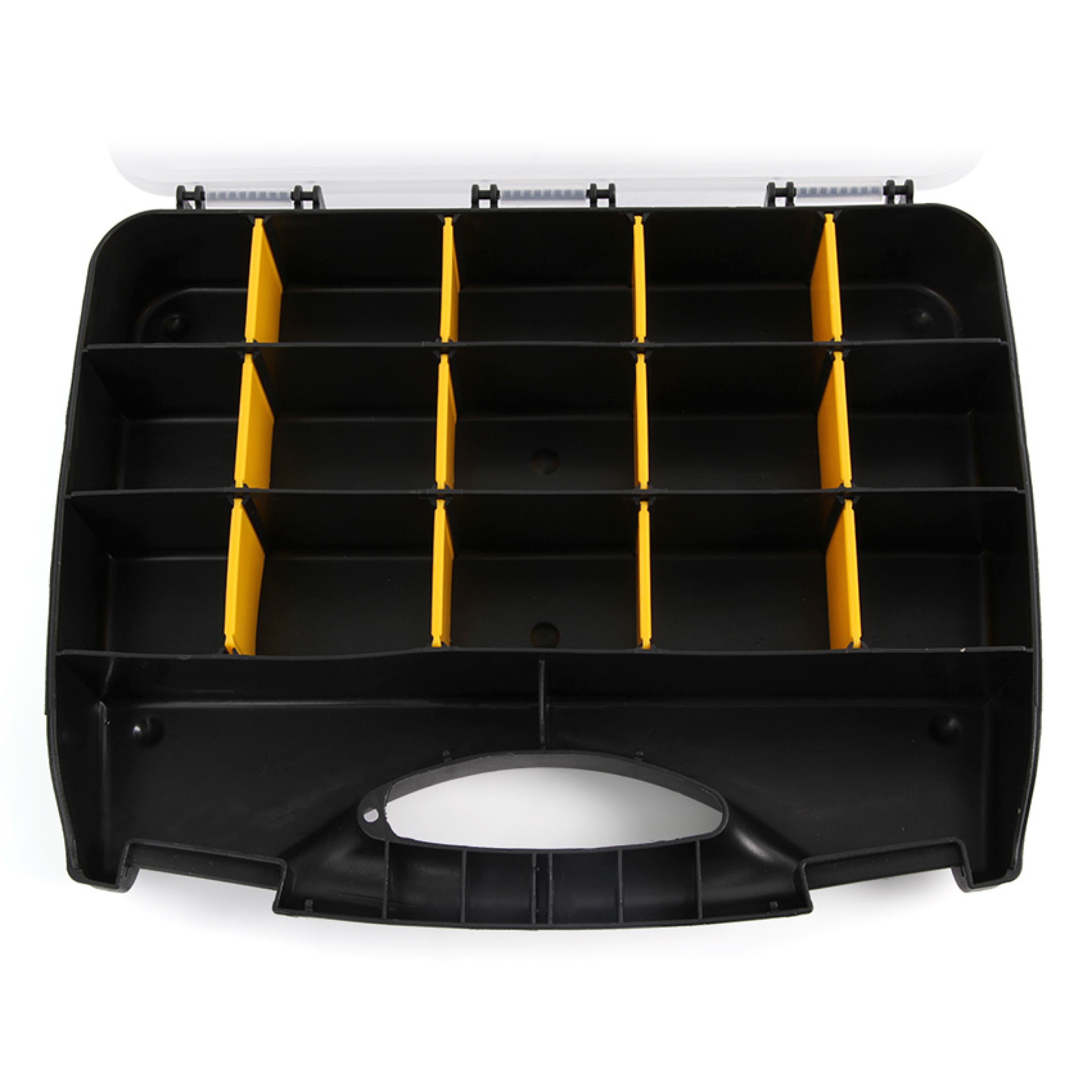 HOMEPRO HUALEI TOOL BOX DIY PLASTIC HL30123 15 W31XD6XH26 CM GREY/YELLOW