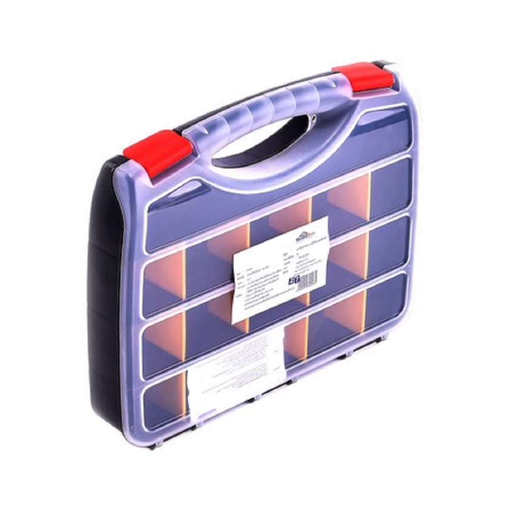 HOMEPRO HUALEI TOOL BOX DIY PLASTIC HL30123 15 W31XD6XH26 CM GREY/YELLOW