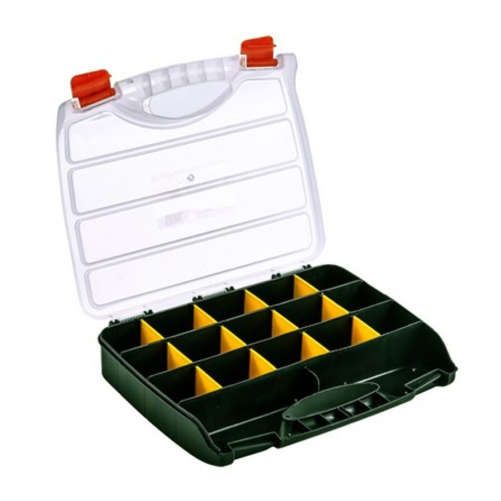 HOMEPRO HUALEI TOOL BOX DIY PLASTIC HL30123 15 W31XD6XH26 CM GREY/YELLOW