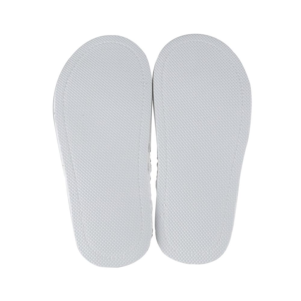 SLIPPERS HOME LIVING STYLE WAFFLE WHITE