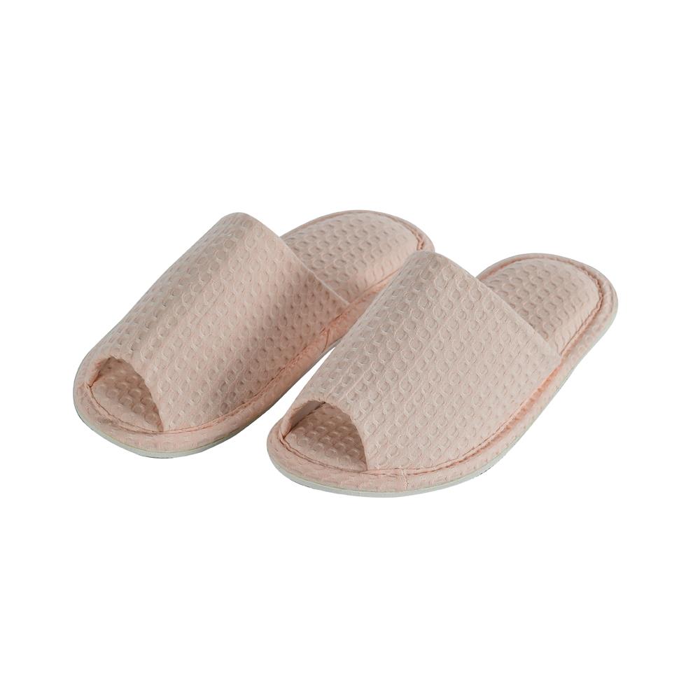 SLIPPERS HOME LIVING STYLE WAFFLE PINK