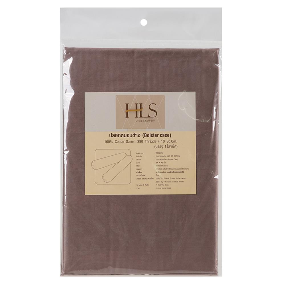 HLS SATEEN CT BOLSTERCASE