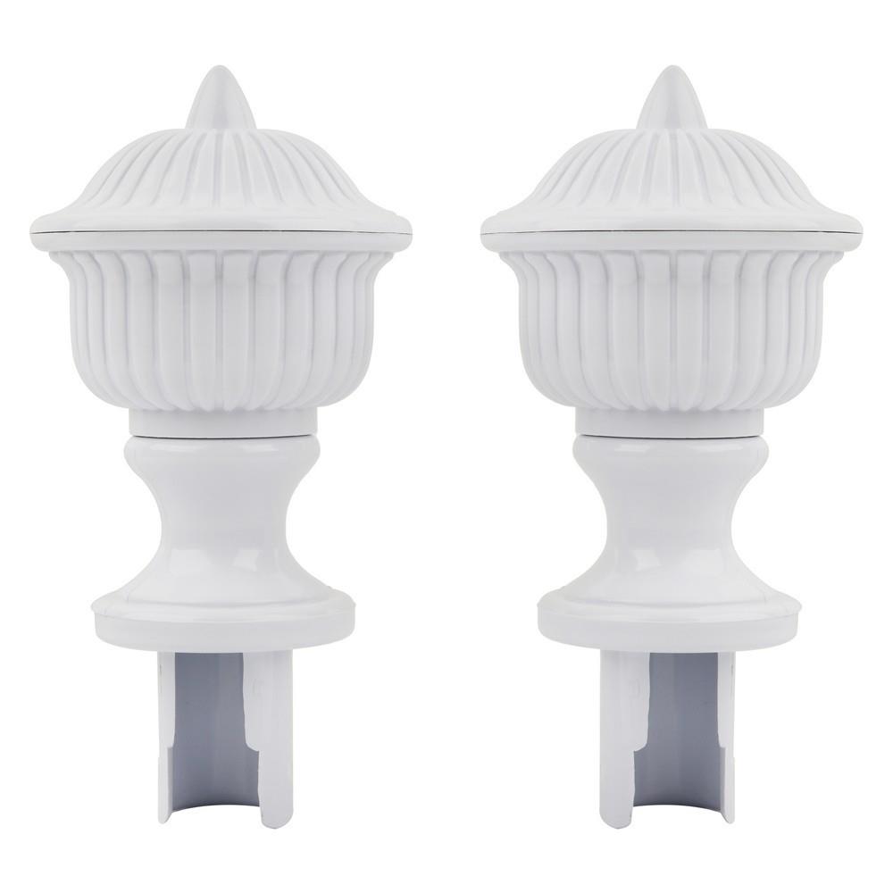 FINIALS HOME LIVING STYLE LOUIS 25MM WHITE