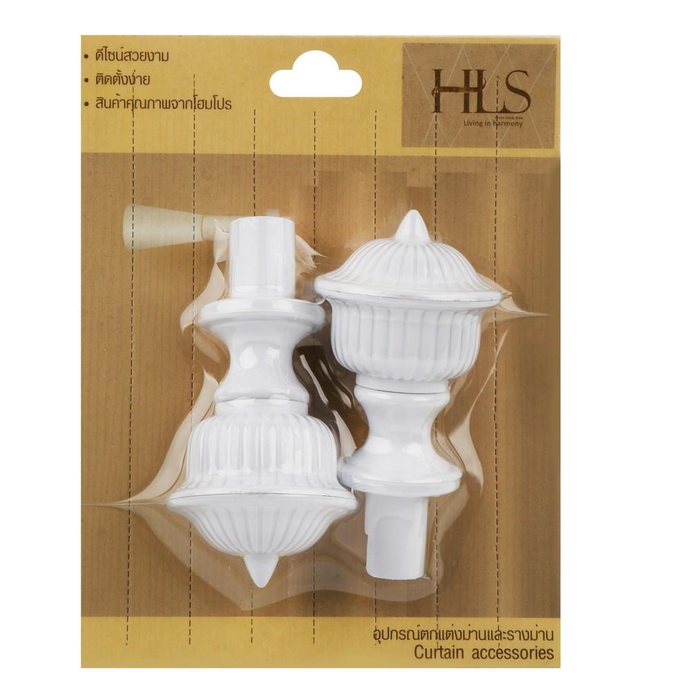 FINIALS HOME LIVING STYLE LOUIS 25MM WHITE
