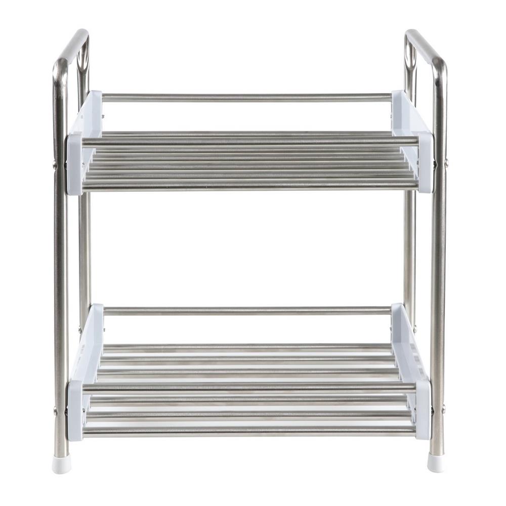 STAINLESS STEEL SHELF 2-TIER KECH HC/KECH HBS-02