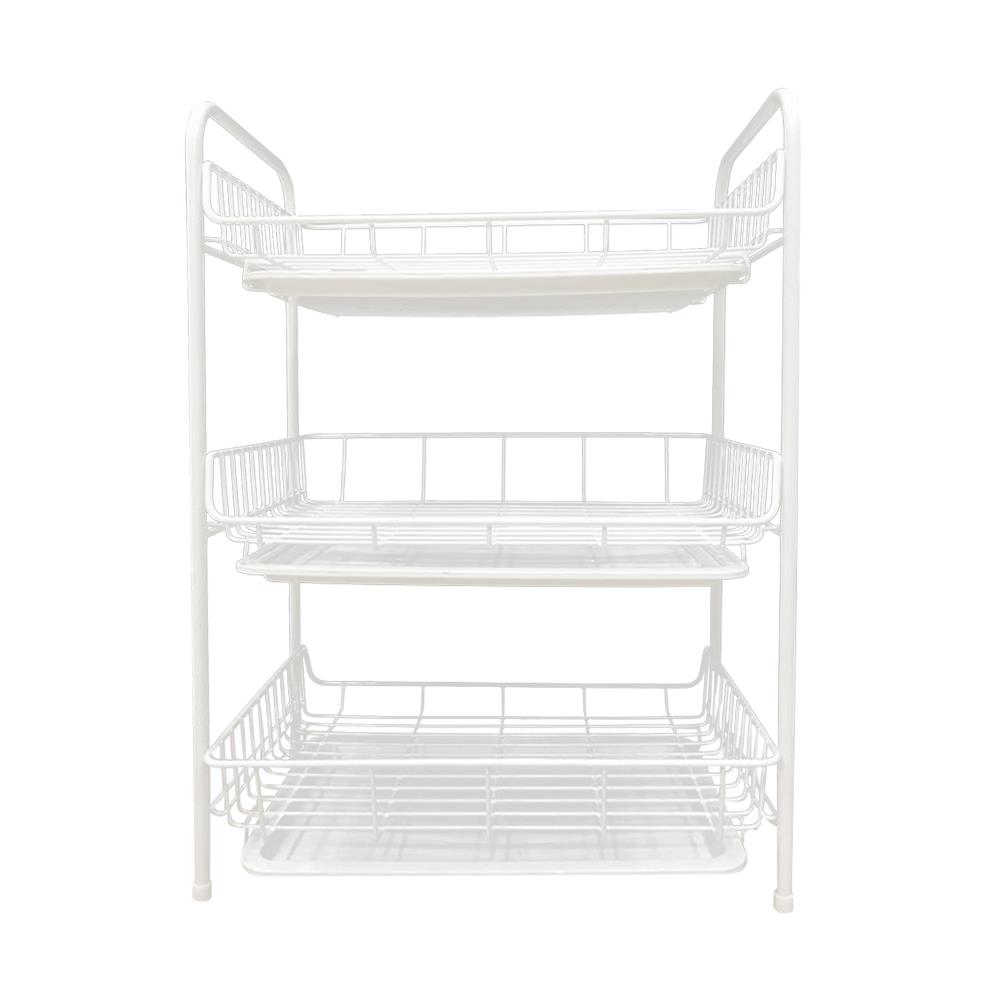 KITCHEN WIRE SHELF HC/EKONO 813 3-TIER WHITE