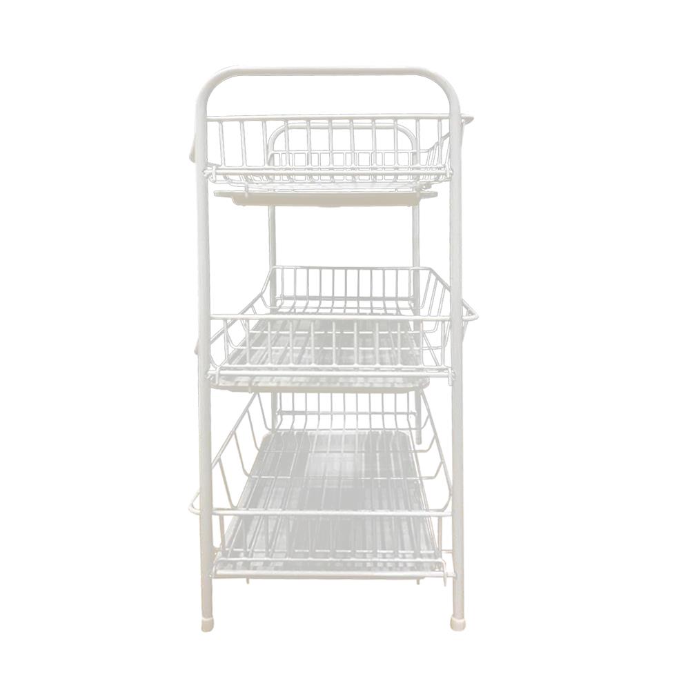 KITCHEN WIRE SHELF HC/EKONO 813 3-TIER WHITE