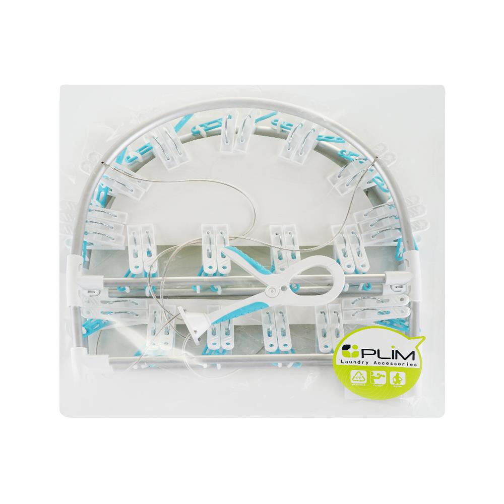 OVAL HANGER ALUMINIUM 36 CLIPS PLIM