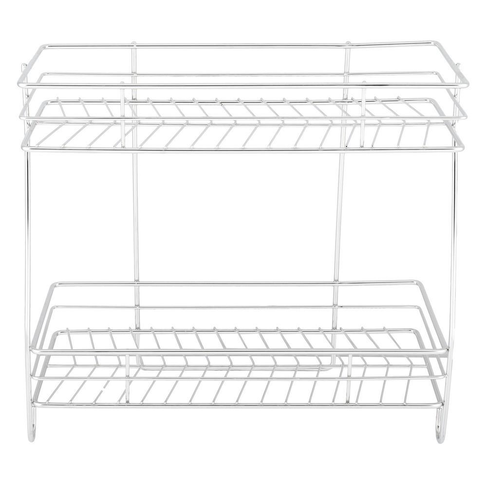 2-TIER KITCHEN RACK KECH LEAF STAINLESS STEEL