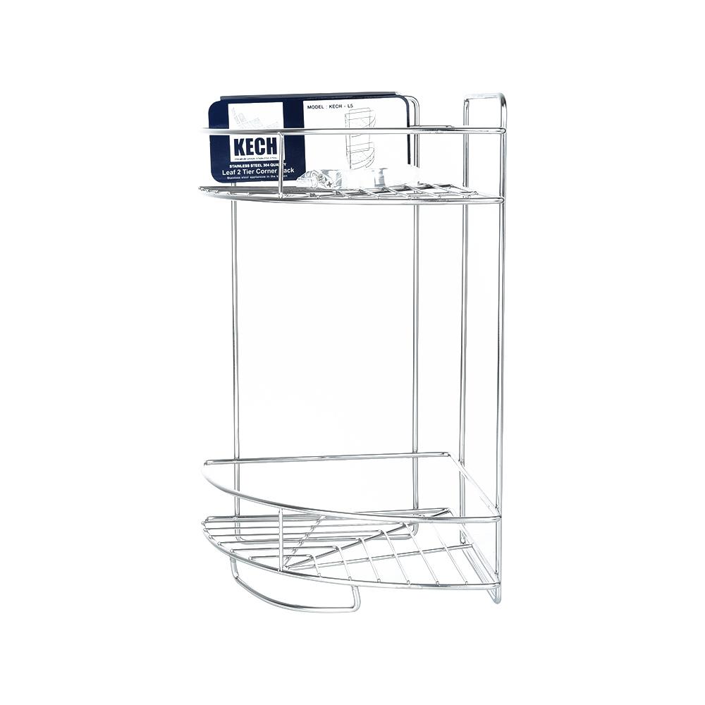CORNER RACK KECH LEAF 2-TIER