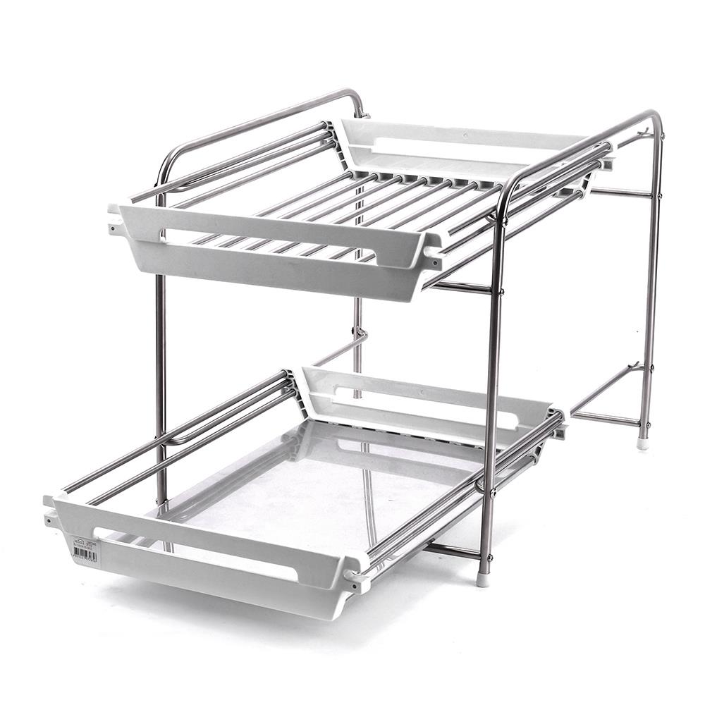 2-TIER STAINLESS STEEL SHELF KECH HBS-02