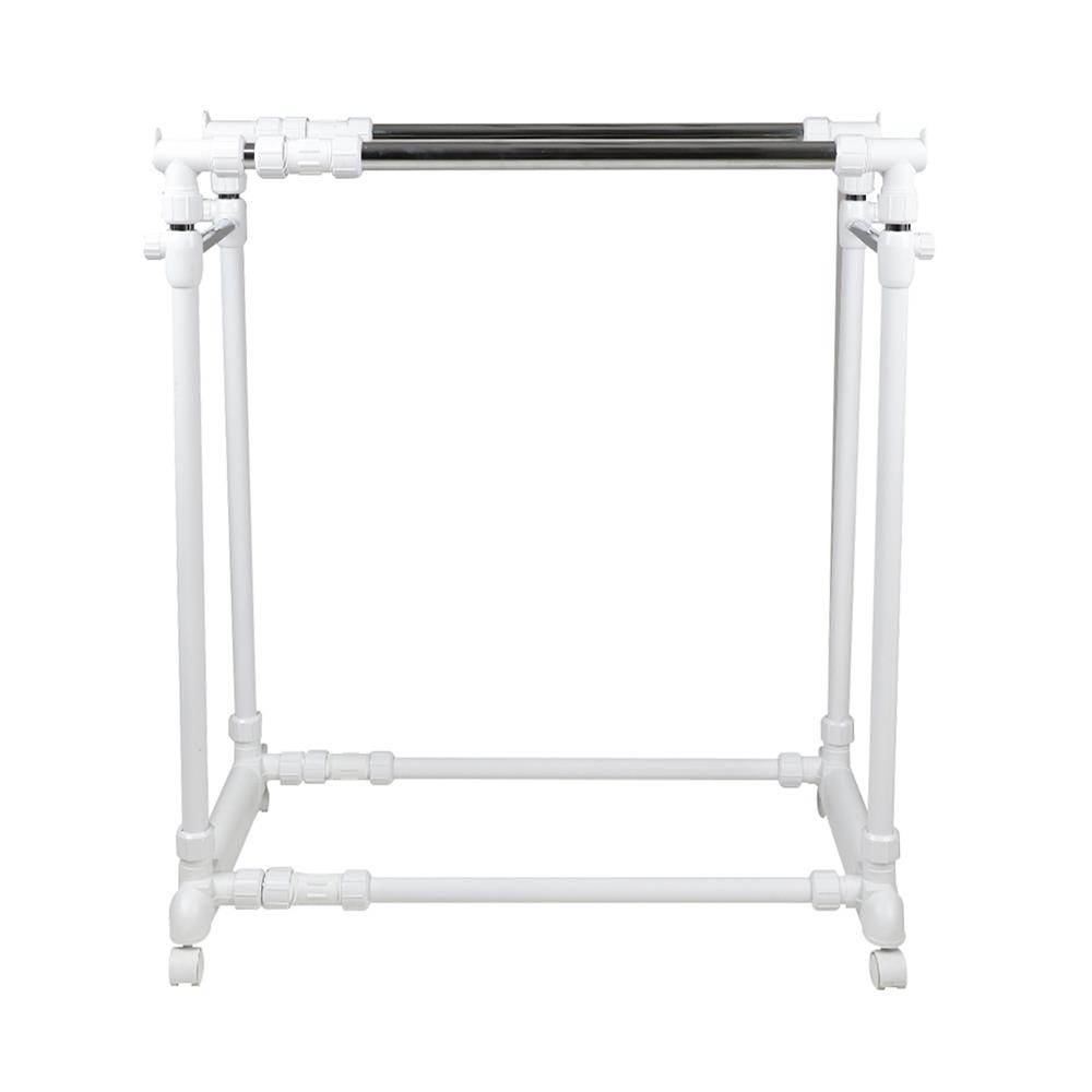 CLOTH RACK 2 BARS 135x47x160cm PLIM
