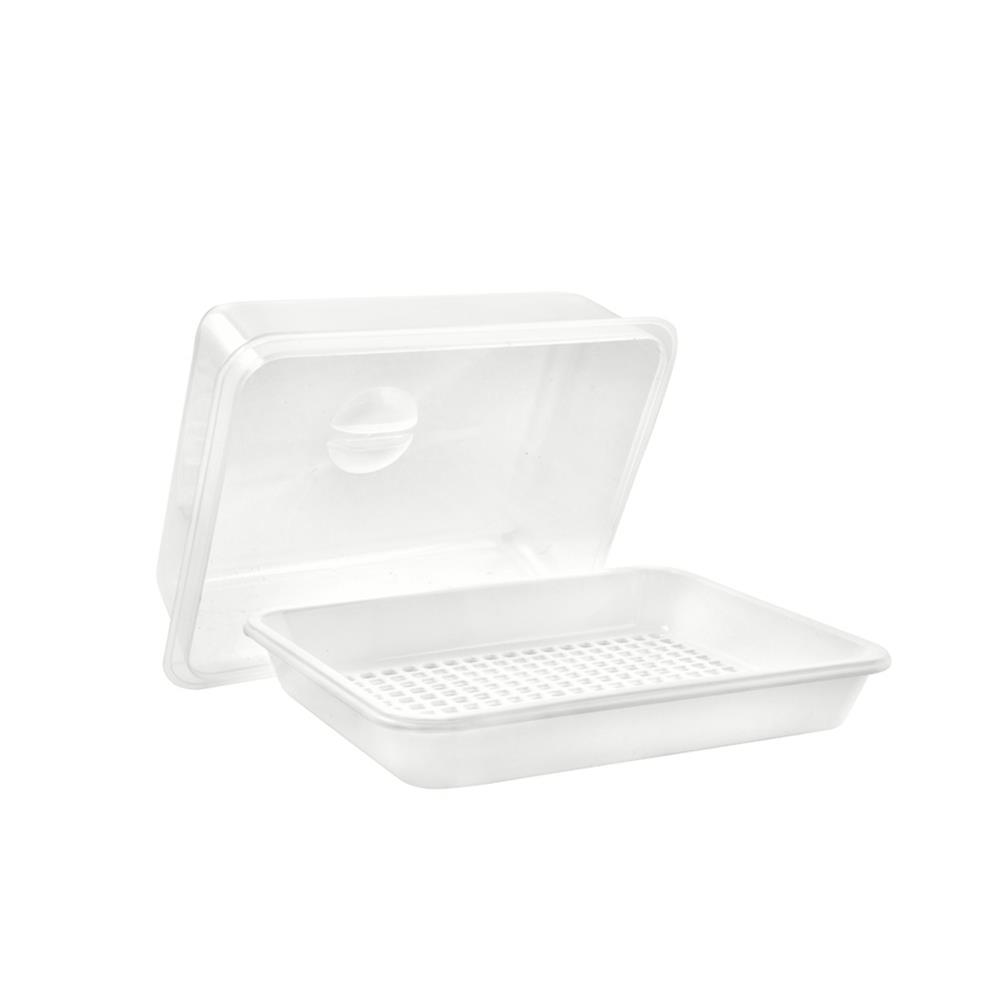 PLASTIC GLASS DRAINER WITH COVER G-WARE NEO 442AB