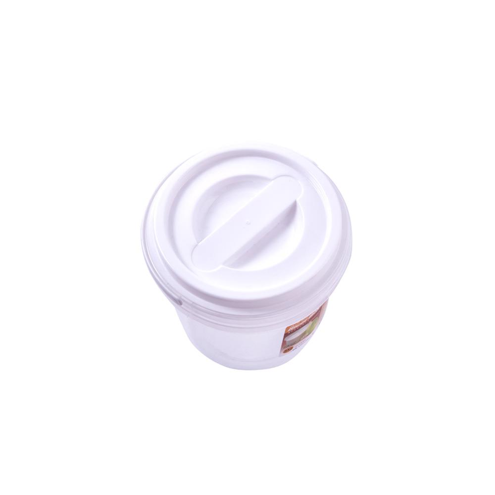 PLASTIC RICE CONTAINER KEYWAY 5KG WHITE