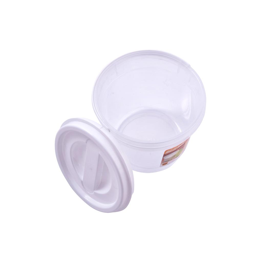 PLASTIC RICE CONTAINER KEYWAY 5KG WHITE
