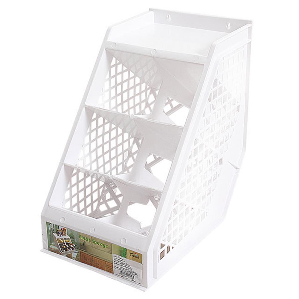 PLASTIC BOTTLE RACK CSP 1419 WHITE