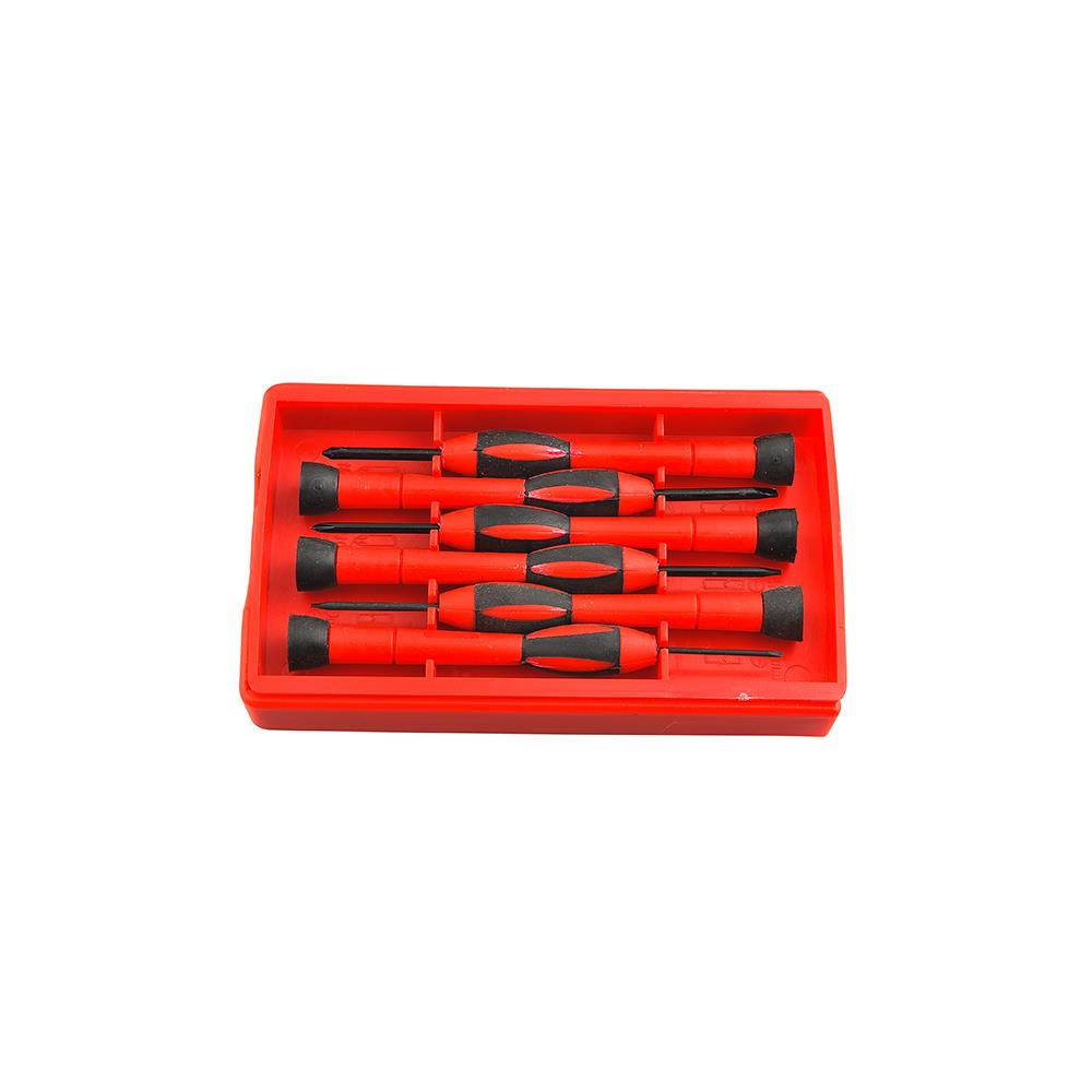 MATALL PRECISION SCREWDRIVER SET DT1200 6EA/ST SL-RED
