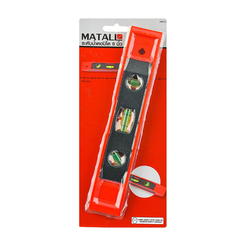 TORPEDO LEVEL MATALL DT-HMP81011 9”