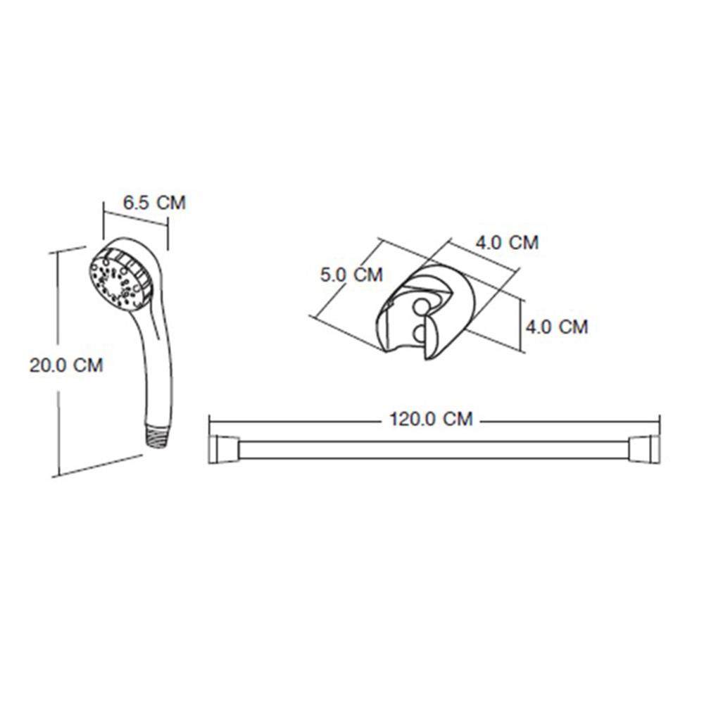 HAND SHOWER MOYA BT-9118 WHITE