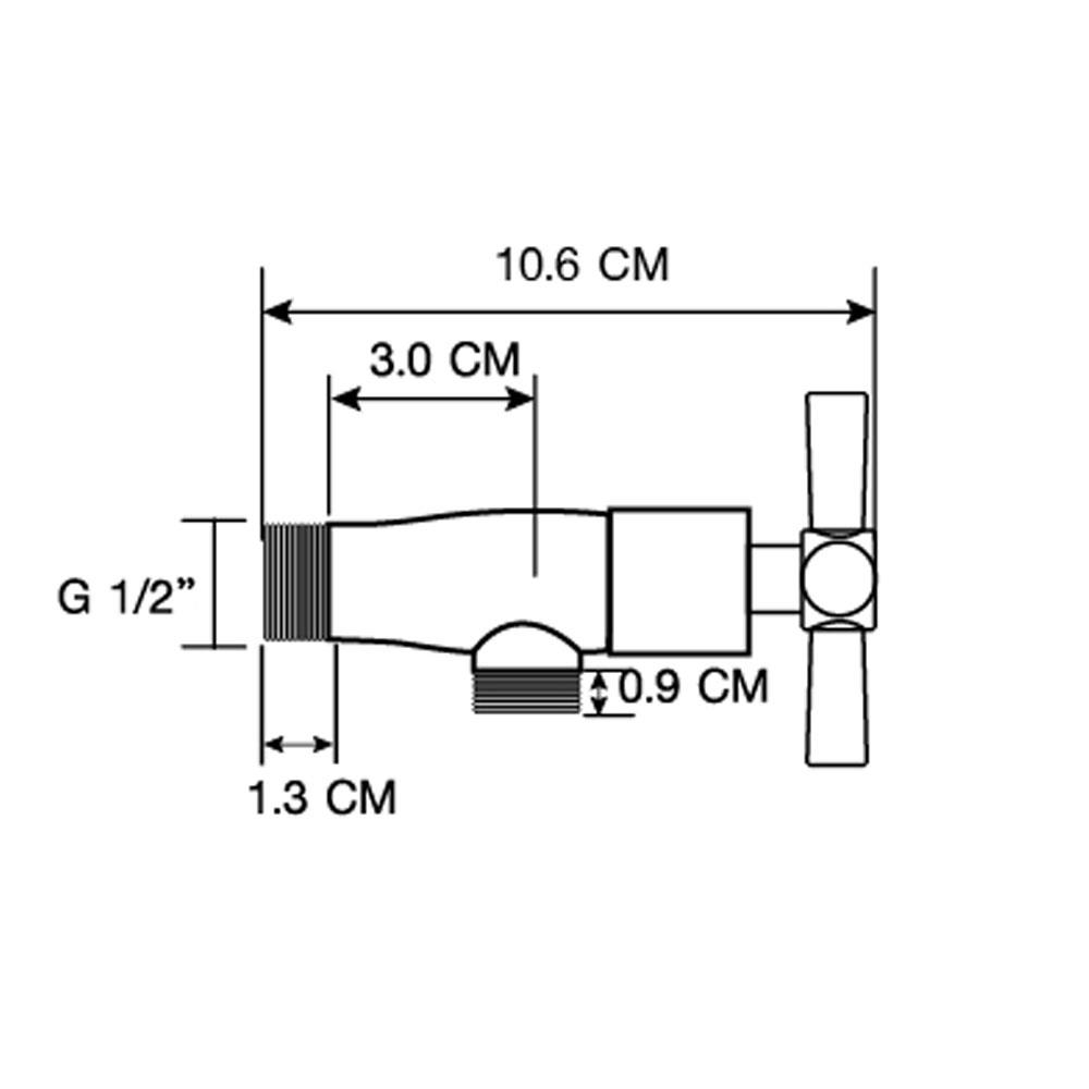 1-WAY SHOWER VALVE MOYA PN-8202