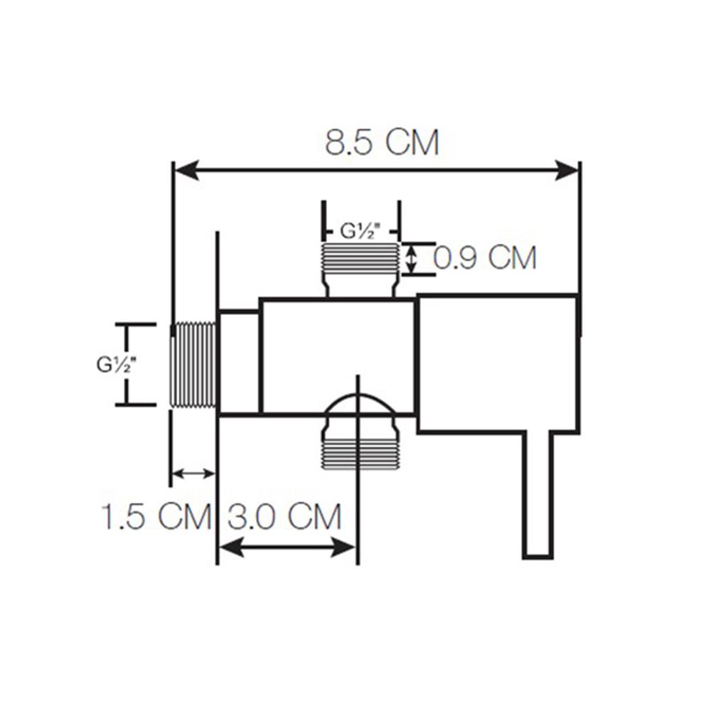 STOP VALVE MOYA PN-220 2-WAY