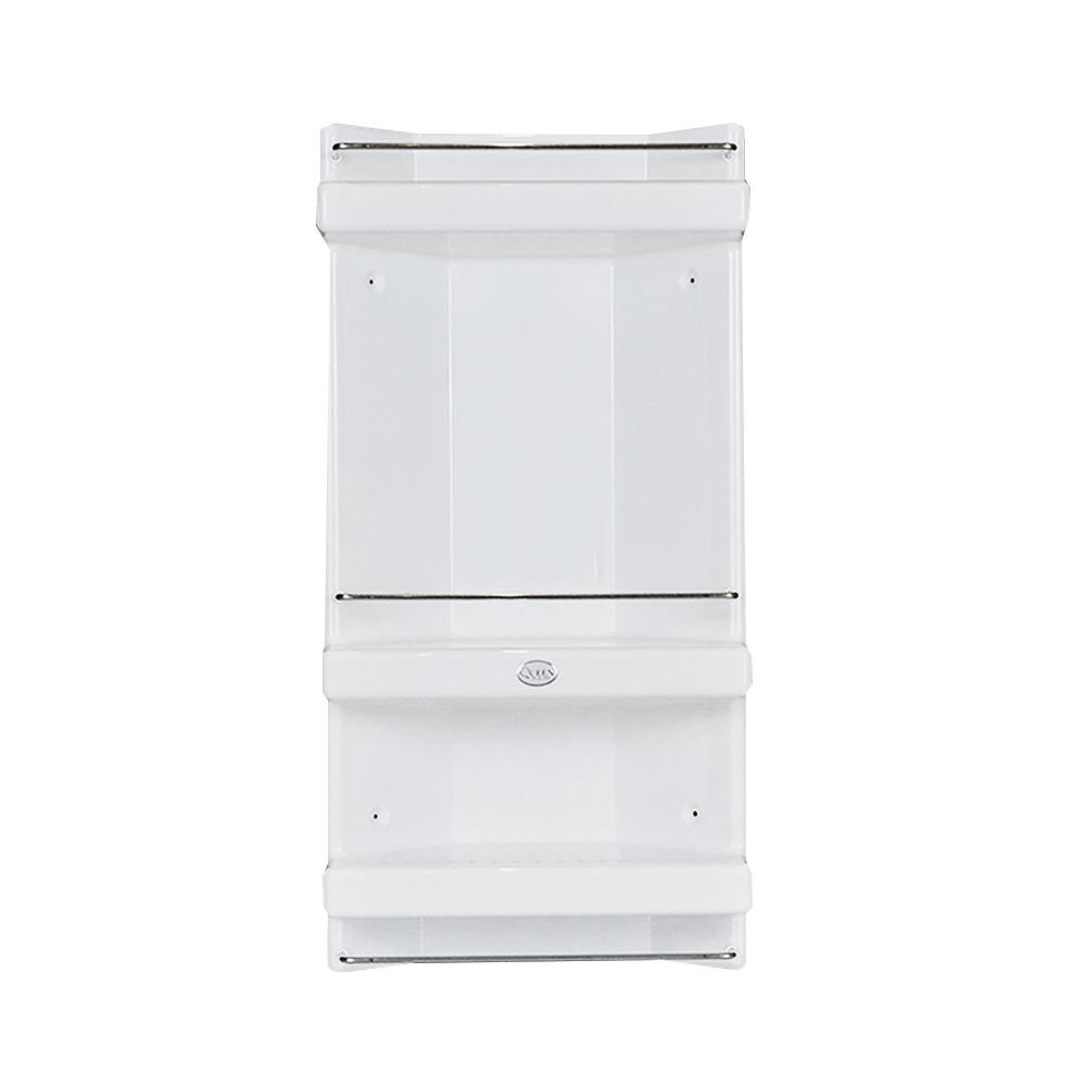 3-TIER CORNER SHELF QUEEN SH-CAB-C03-WT WHITE