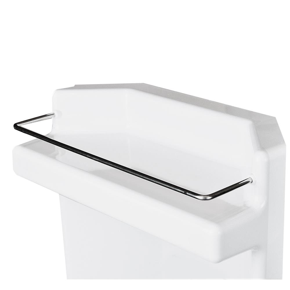 3-TIER CORNER SHELF QUEEN SH-CAB-C03-WT WHITE